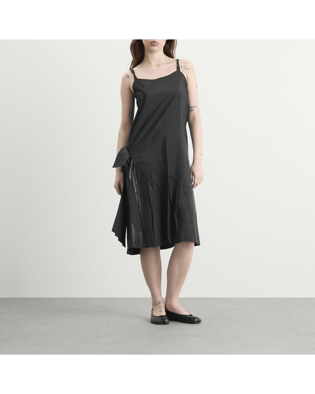Maison Margiela Black Midi Dress