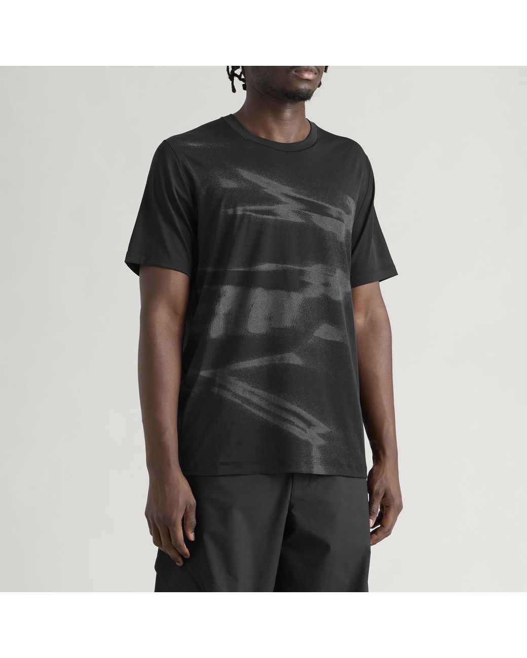 Arc'teryx Black Cormac Graphic T-Shirt for men