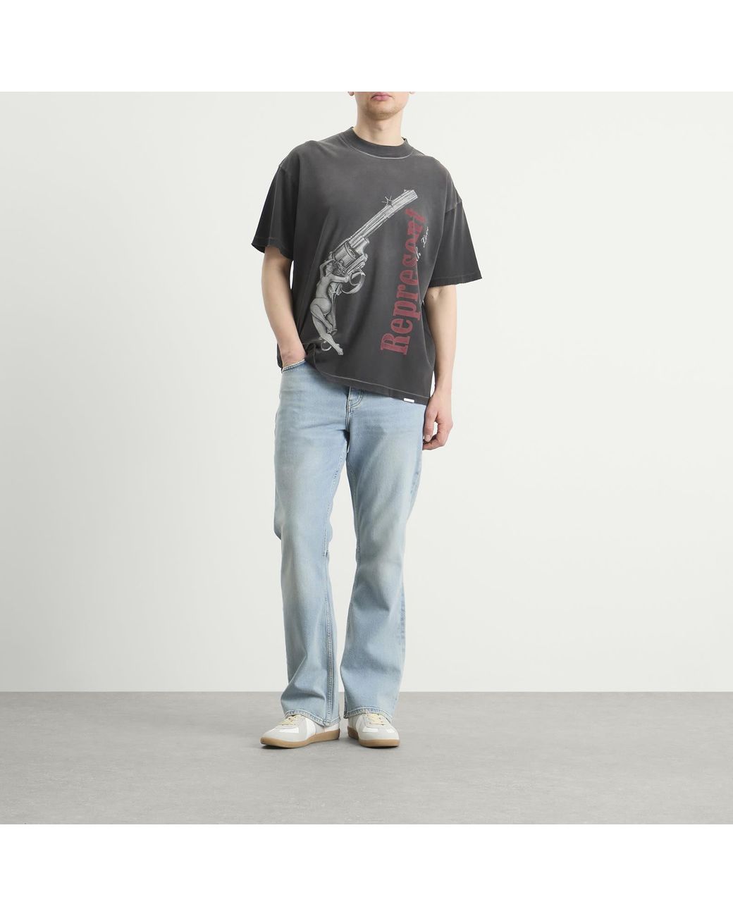 Represent Black Loaded With Love T-Shirt for men