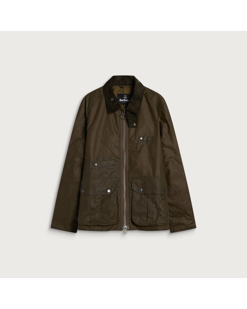 Barbour Green Re-Engineered Durran Wax Jacket for men