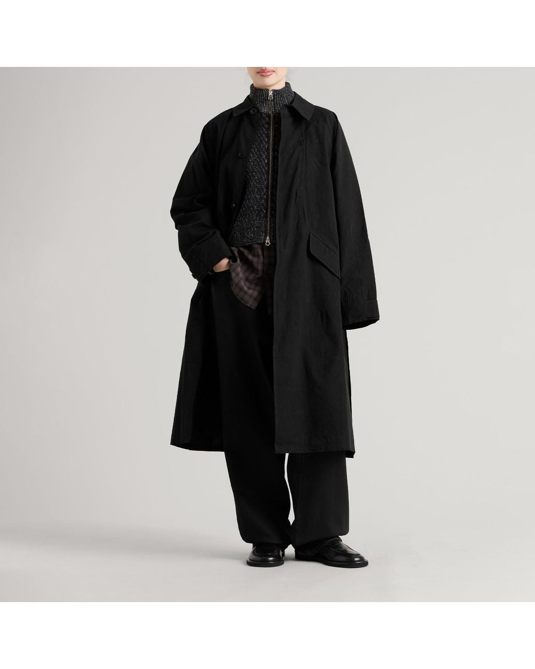 YMC Black Tyrell Coat