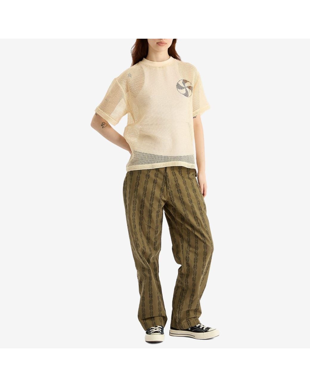 Heresy Natural Mesh T-Shirt