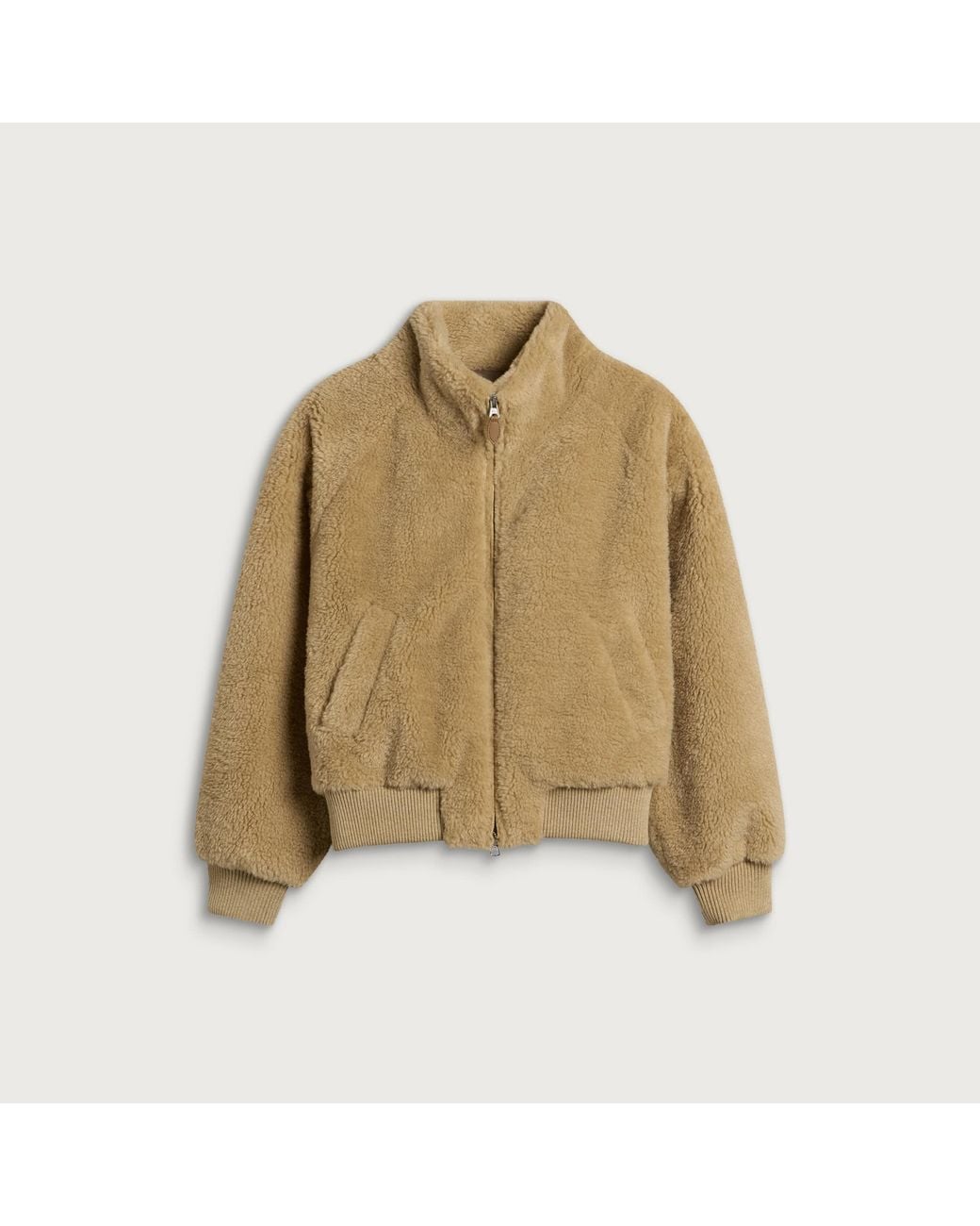 DUNST Natural Boa Fleece Blouson