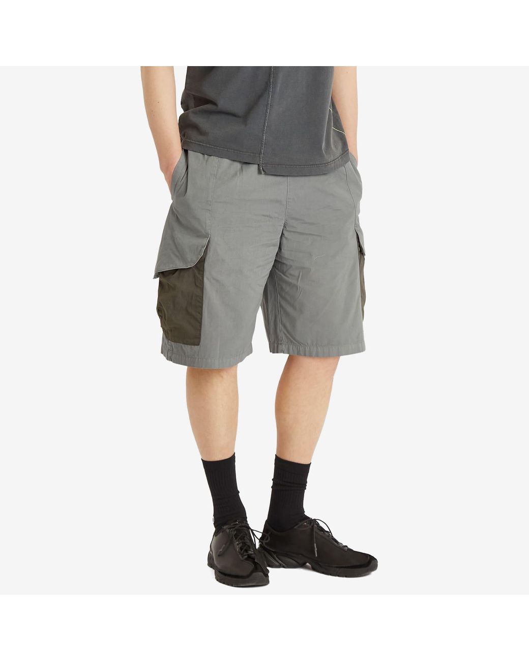 A_COLD_WALL* Gray Brunswick Cargo Shorts for men