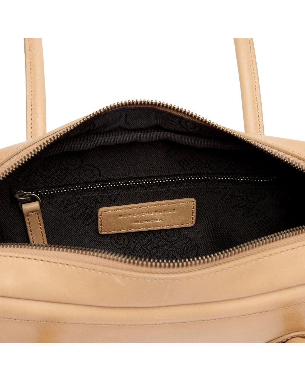 MARGE SHERWOOD Natural Soft Boston Ew Bag