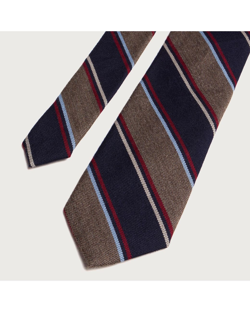 Visvim Blue Striped Tie for men