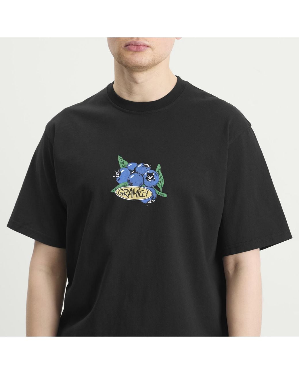 Gramicci Black Blueberry T-Shirt for men