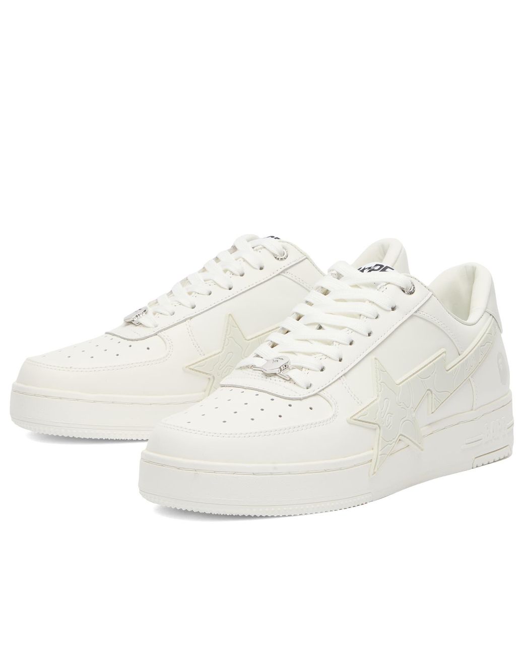 A Bathing Ape White Bape Sta Os #2 M2 for men