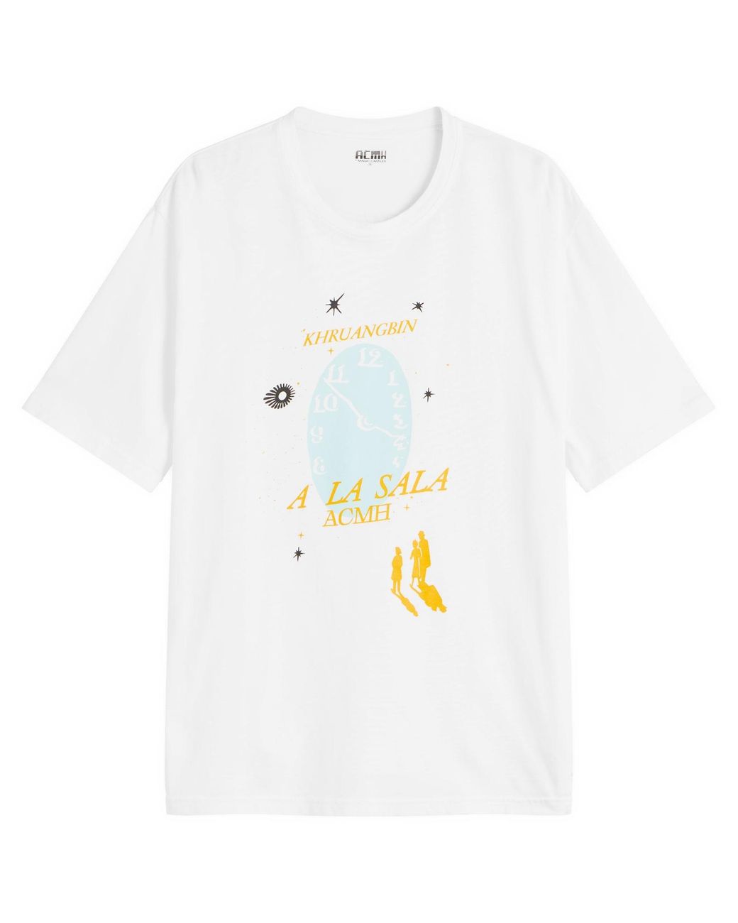ACMH by Magic Castles White X Khruangbin T-Shirt for men