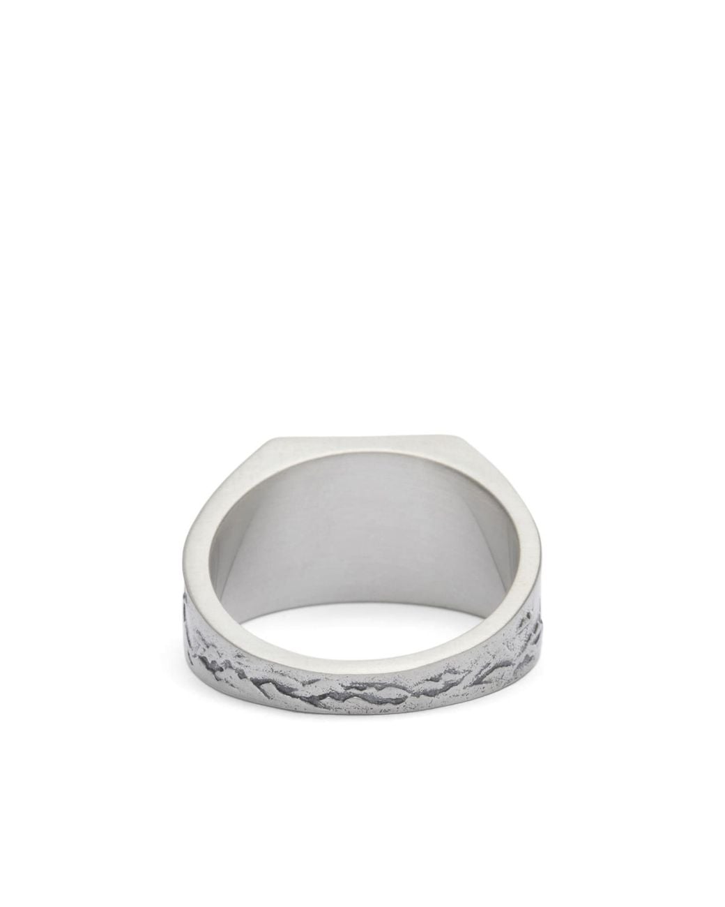 Serge Denimes Gray Outback Ring for men