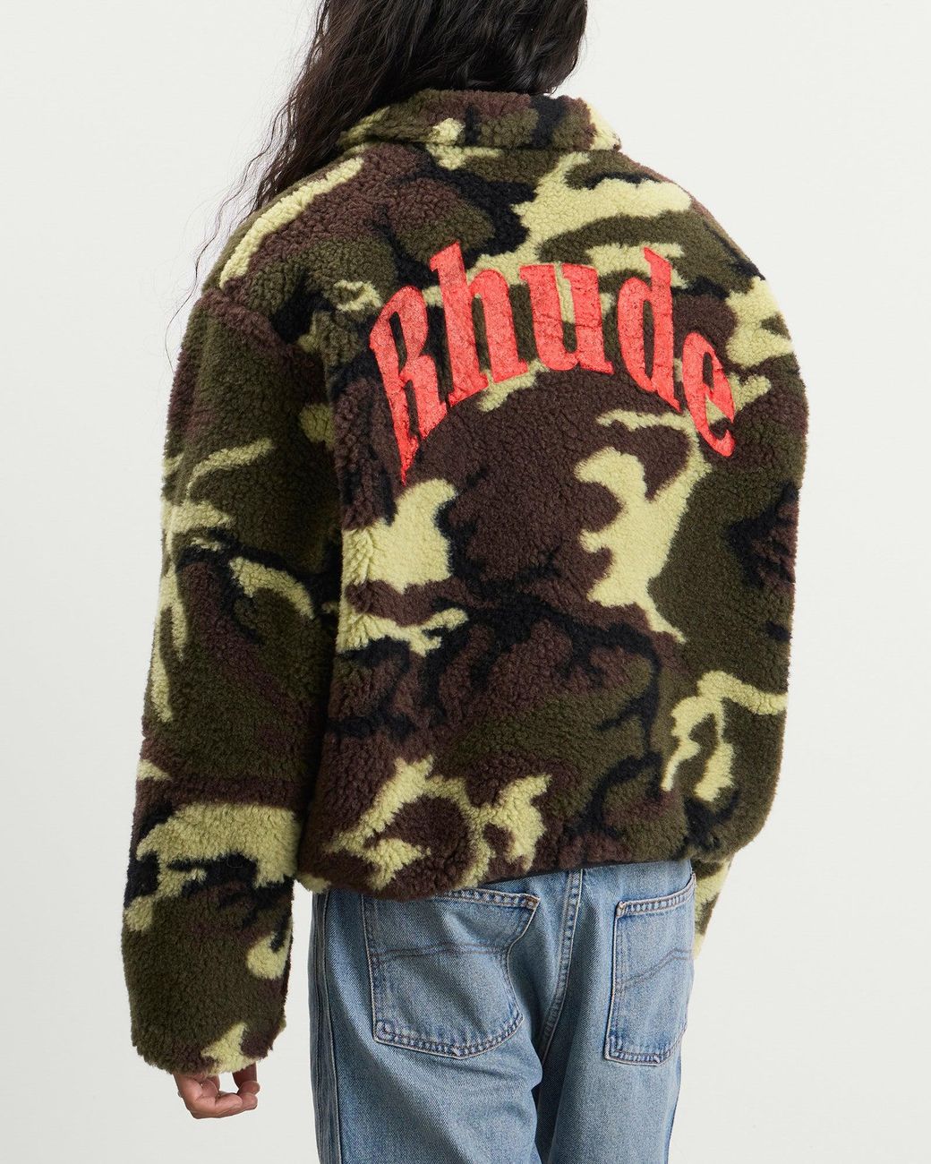 Rhude Multicolor Parilla Camouflage Jacket for men