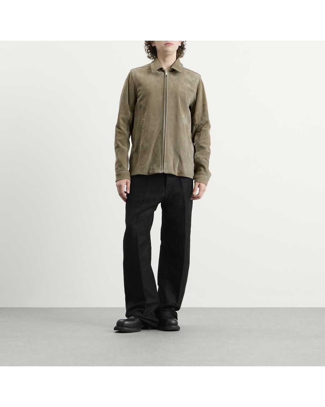 Rick Owens Green Brad Jacket for men