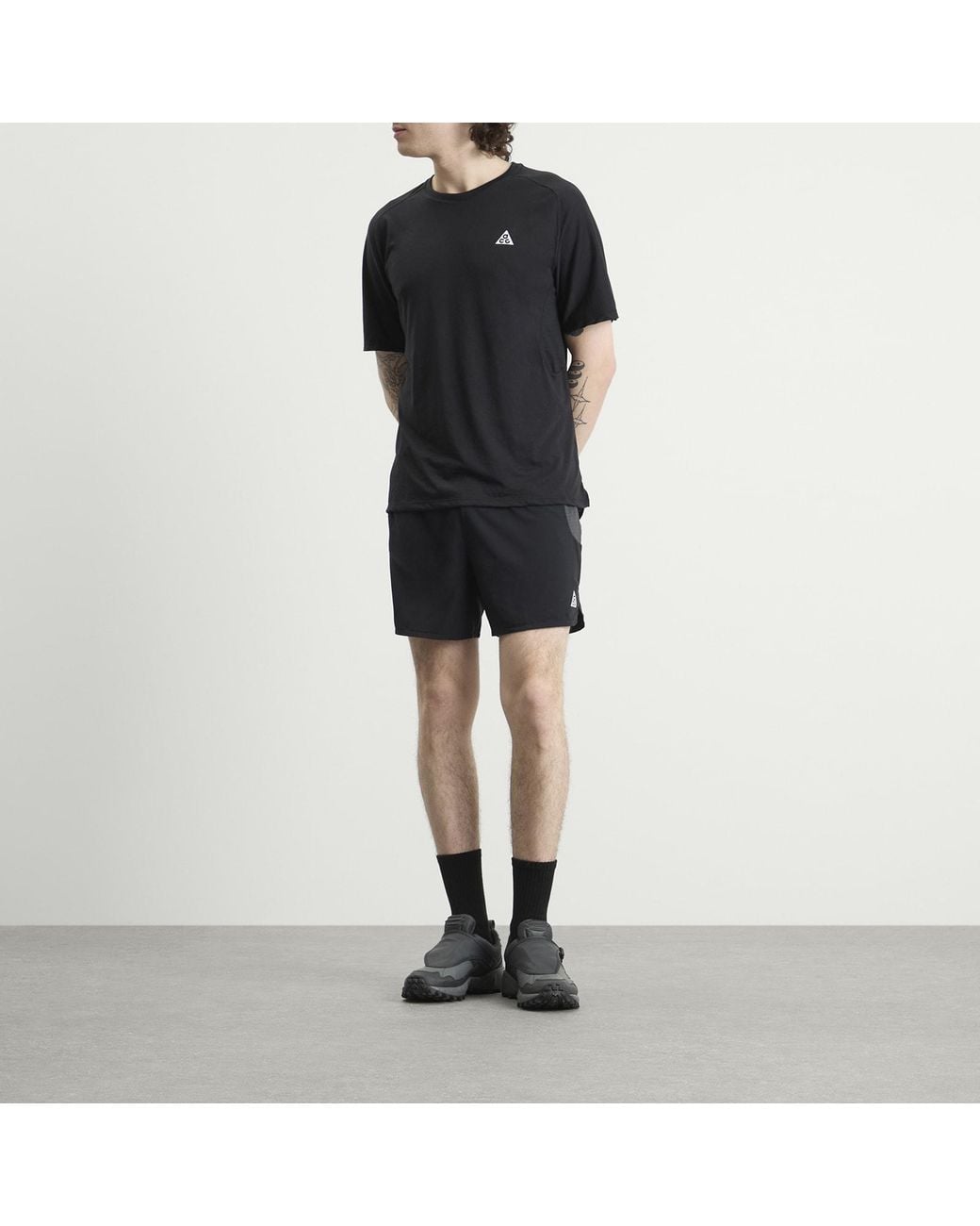 Nike Black Acg Solar Chase Short Sleeve T-Shirt for men