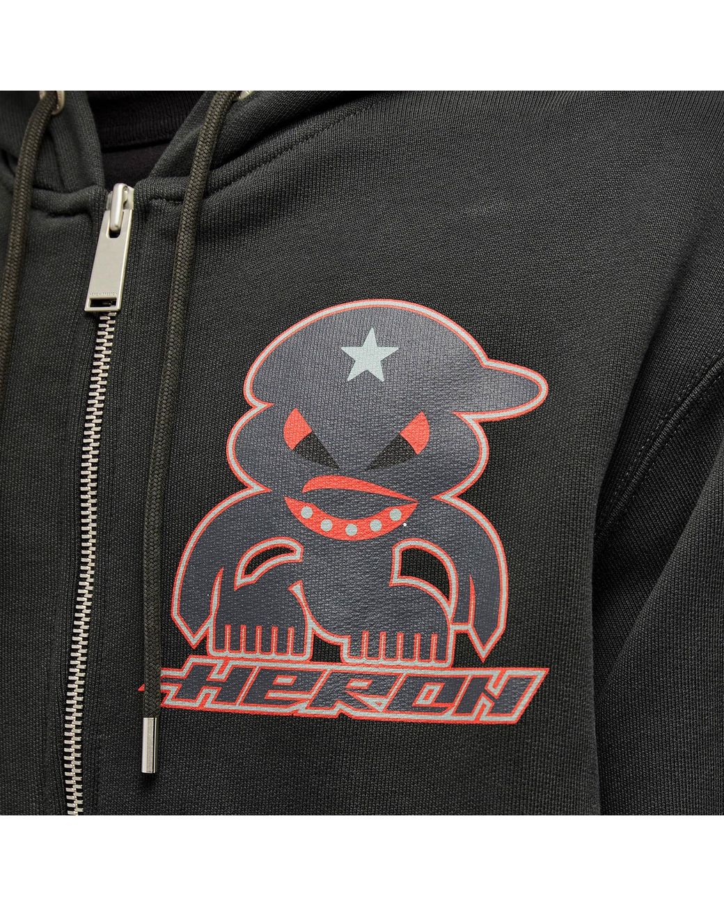Heron Preston Monster Zip Hoodie in Black for Men | Lyst