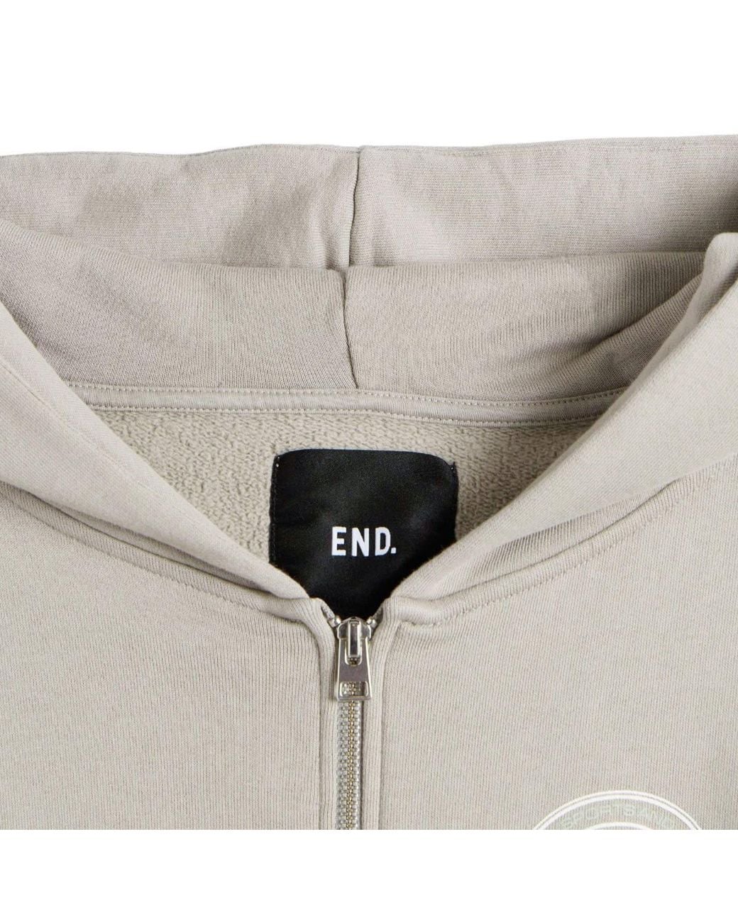 END. Gray Leisure Zip Hoodie