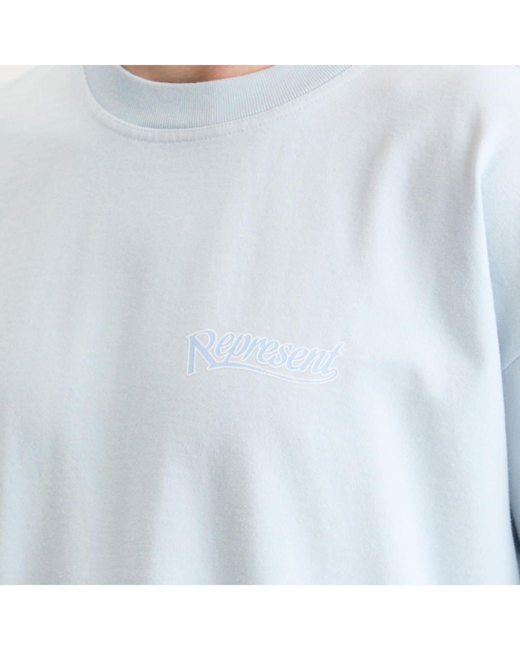 Represent Blue Showcasing T-Shirt for men