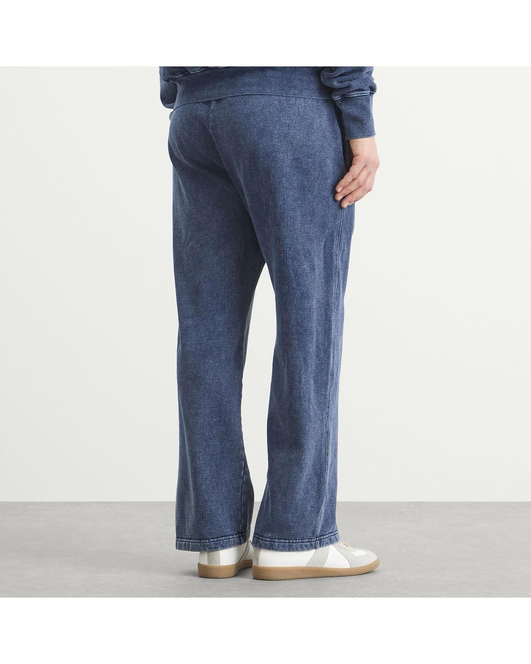 Les Tien Blue Heavyweight Classic Pant for men