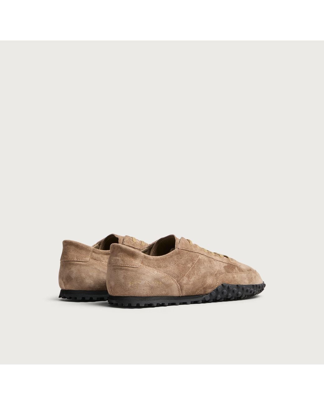 Common Projects Brown Minimal Runner Seventy Suede Sneaker for men
