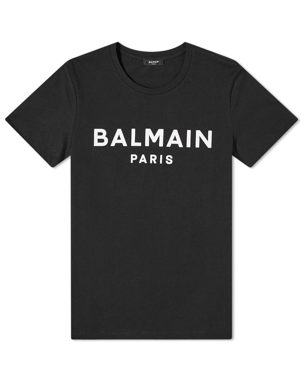 Balmain Flock T-shirt in Black for Men | Lyst