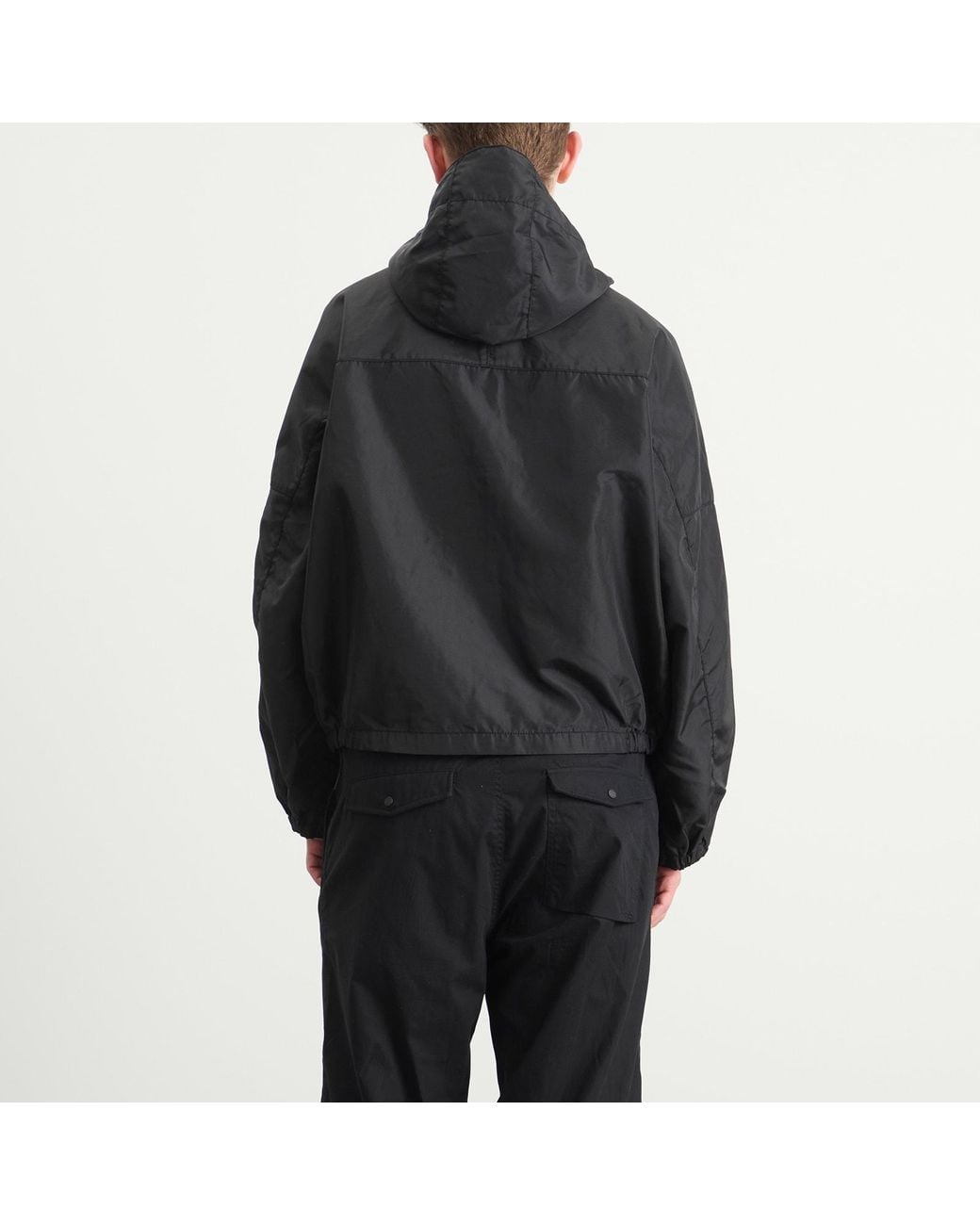 Thisisneverthat Black Sp Logo Wading Jacket for men