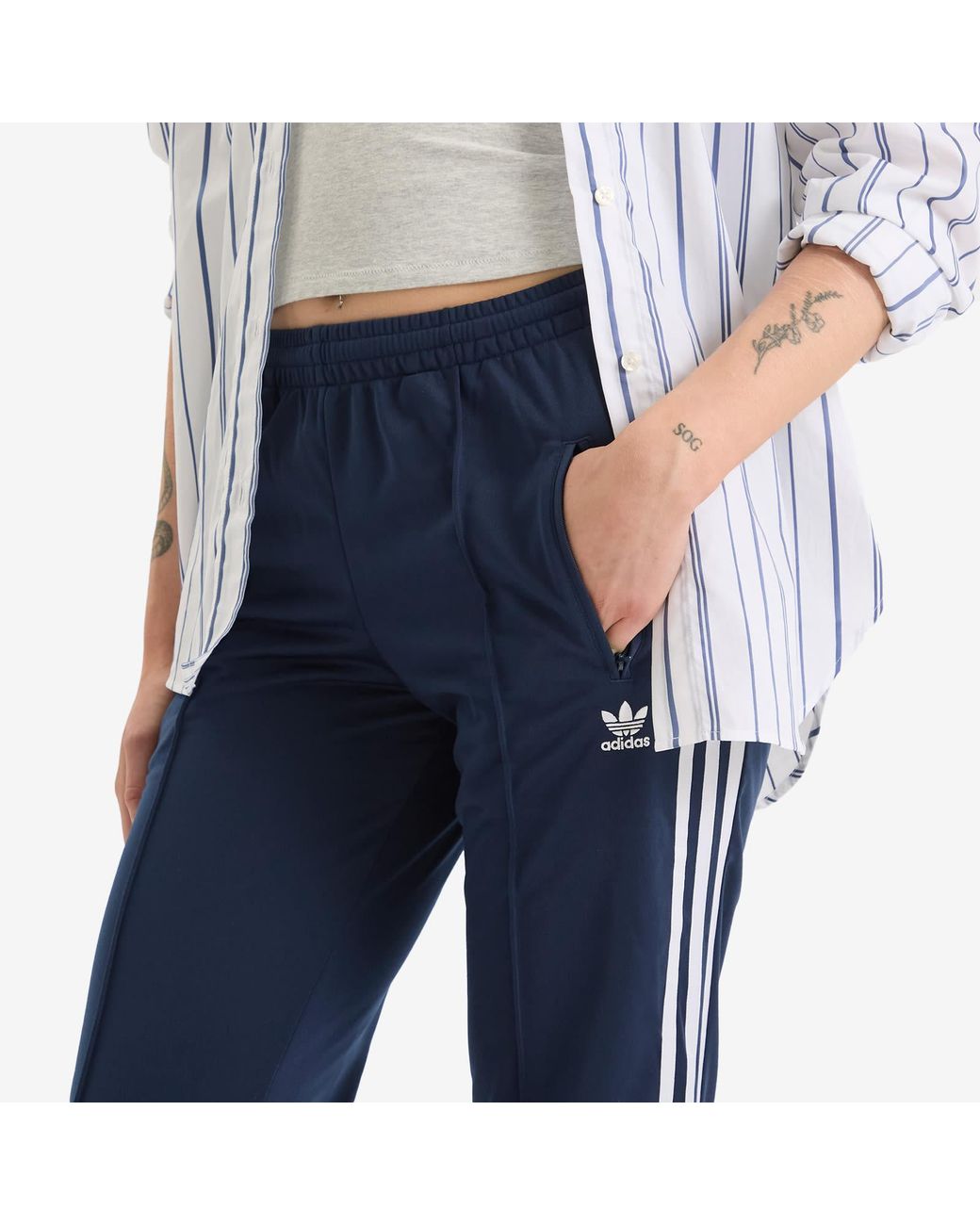 Adidas Blue Firebird Track Pant