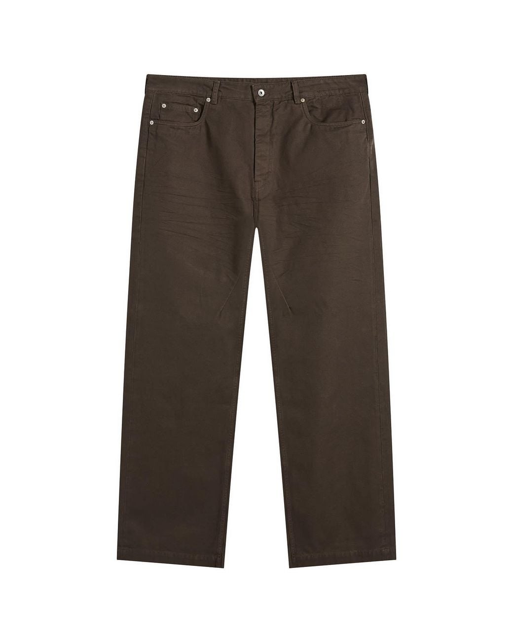 Rick Owens Brown Geth Jeans for men