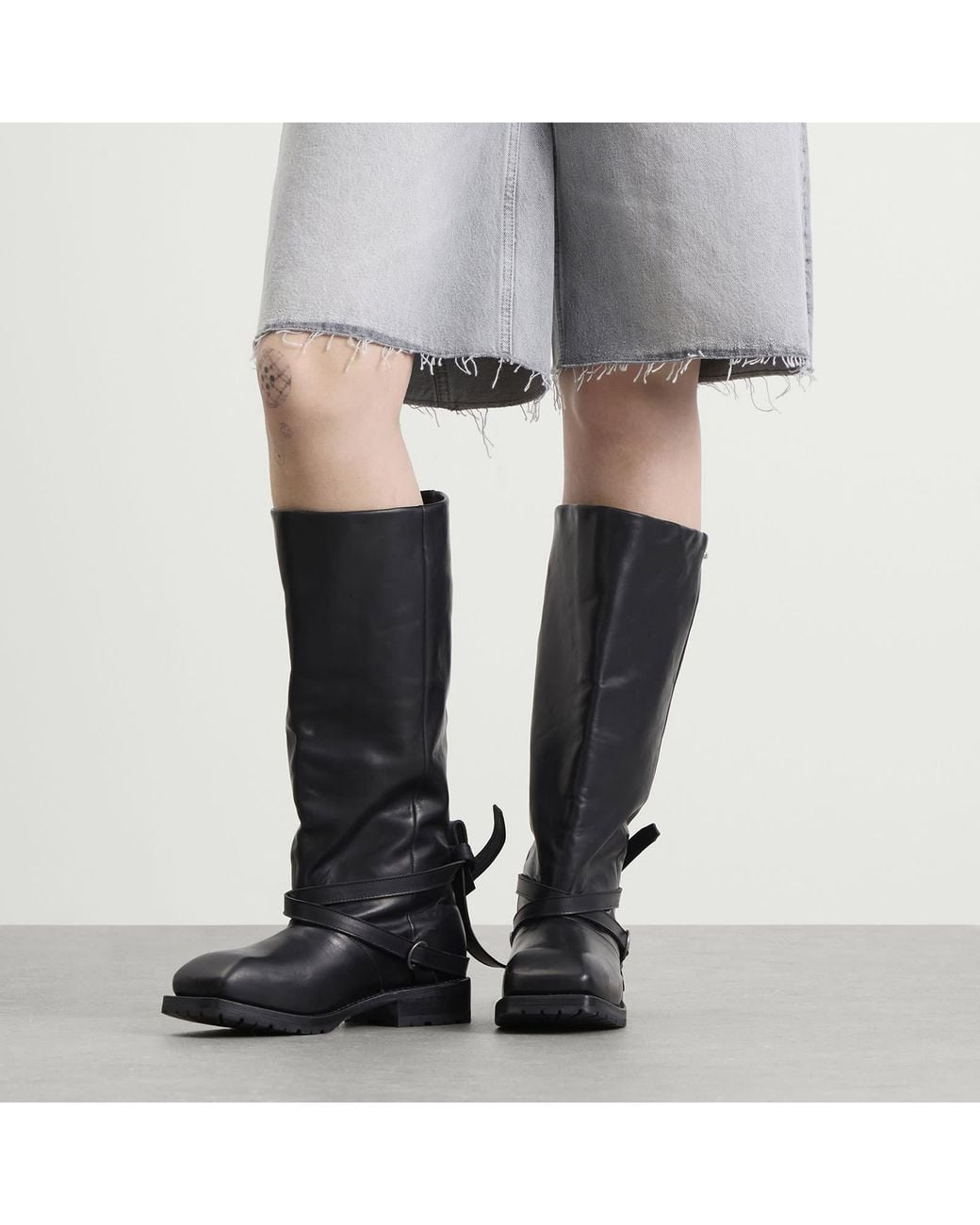 Our Legacy Black High Engine Boots