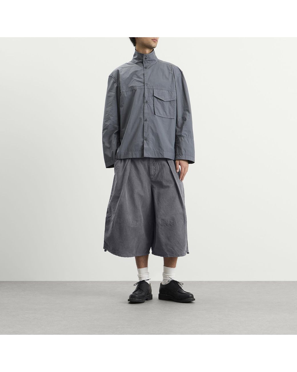 YMC Gray Salba Short for men