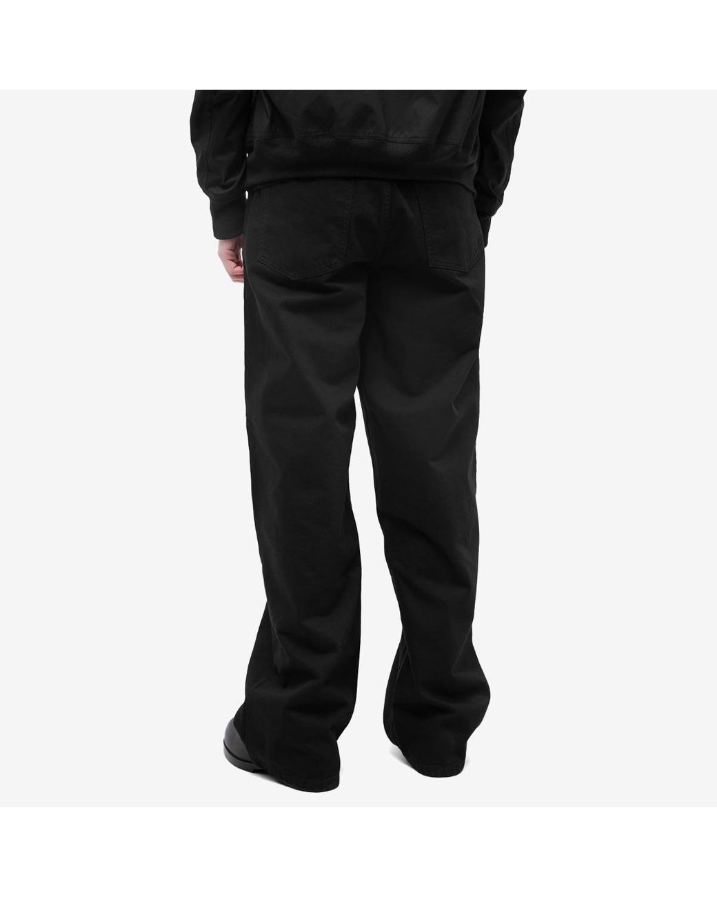 Raf Simons Elastic Waist Skate Trousers in Black for Men | Lyst