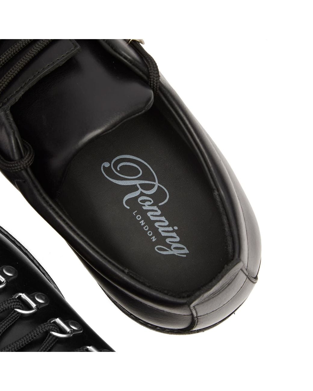 Ronning Black Low Hiker Shoe for men