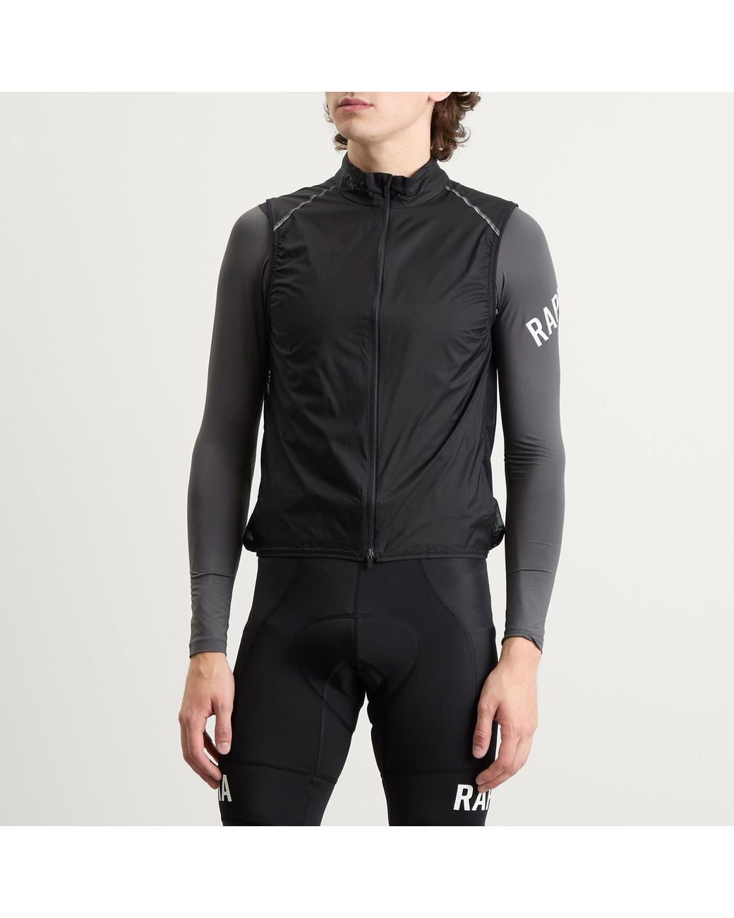 Rapha Black Brevet Element Gilet for men