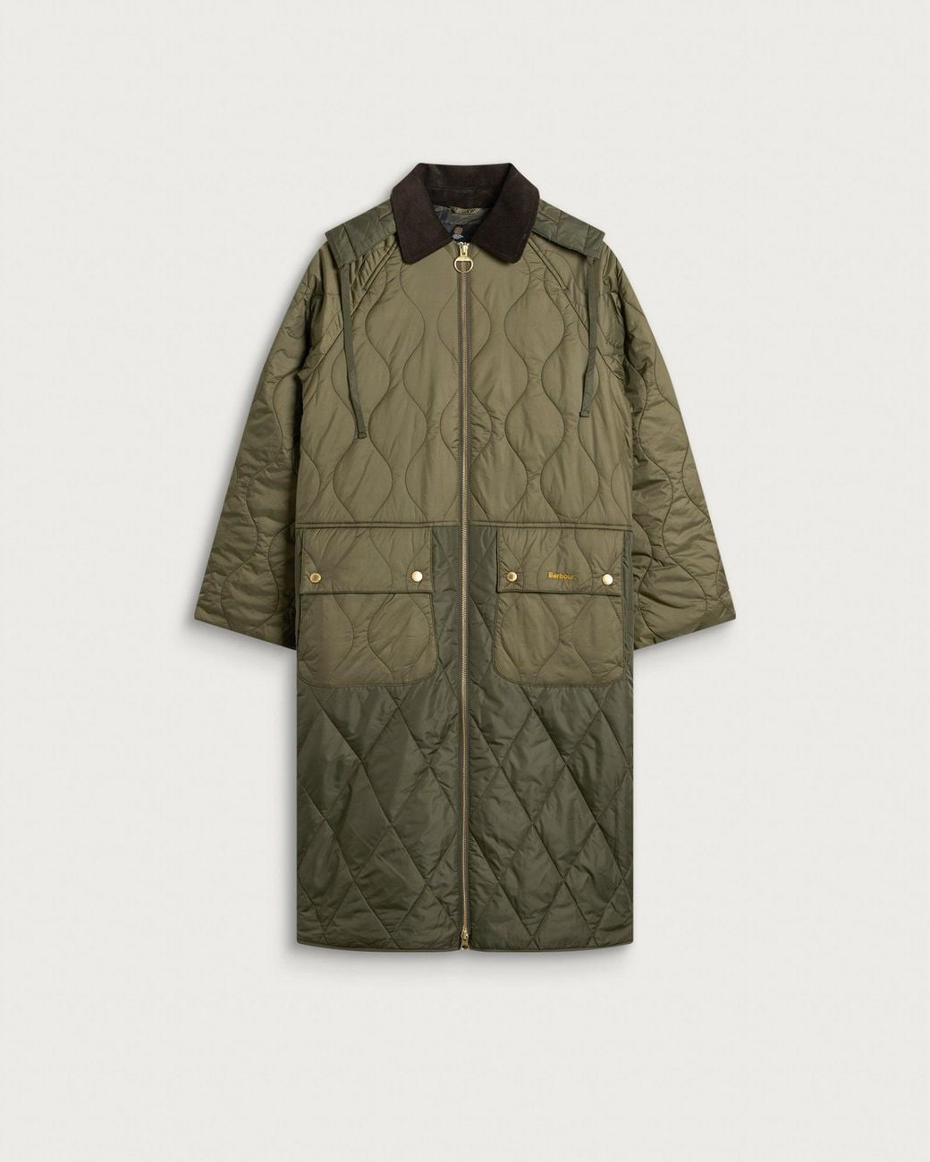 Barbour Green Osbourne Quilted Jacket