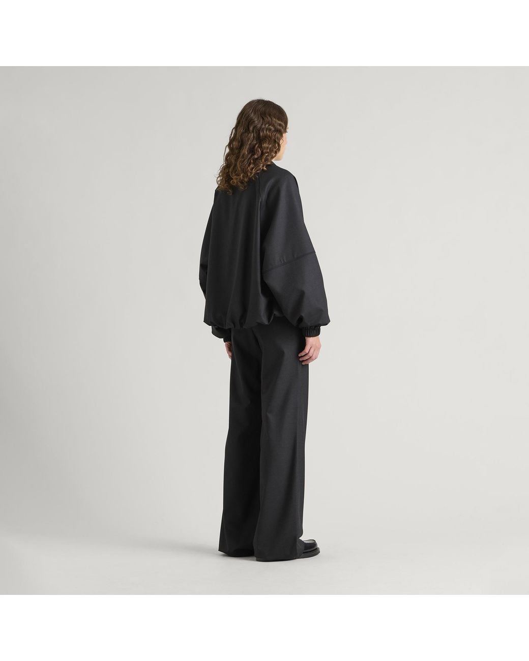 END. Black Tailored Trouser
