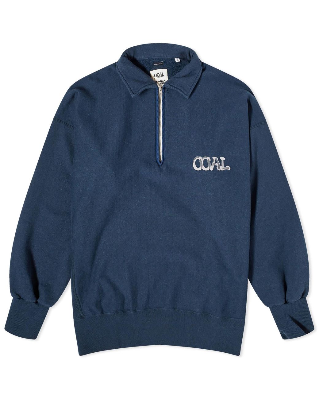 Nanamica Half Zip Up Sweat in Blue for Men Lyst