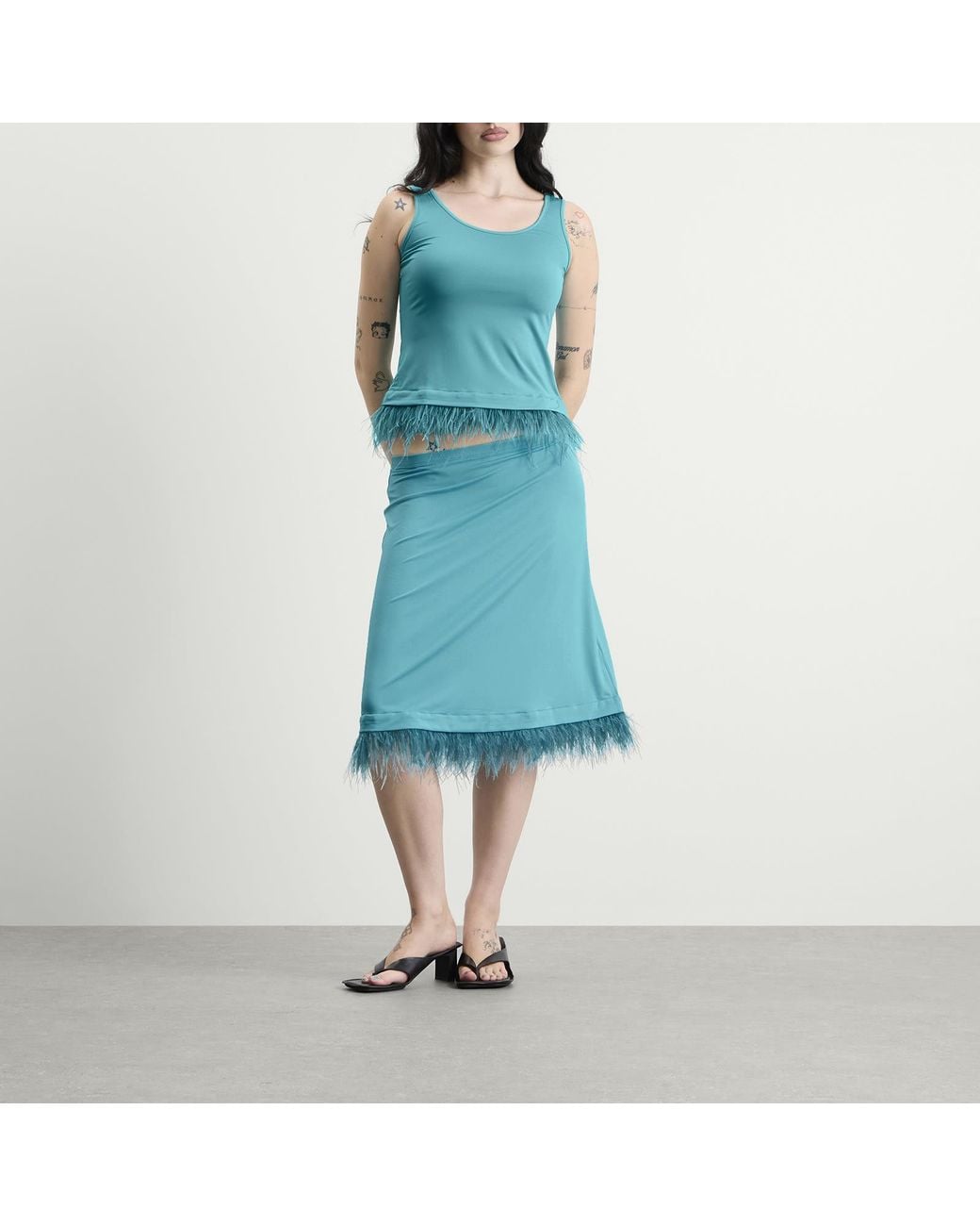 Hosbjerg Blue Esme Top