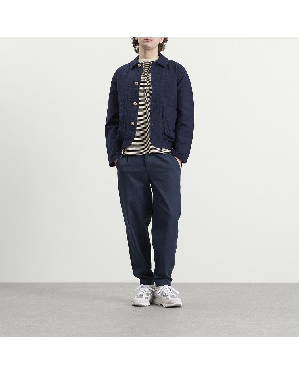 Folk Blue Prism Jacket for men