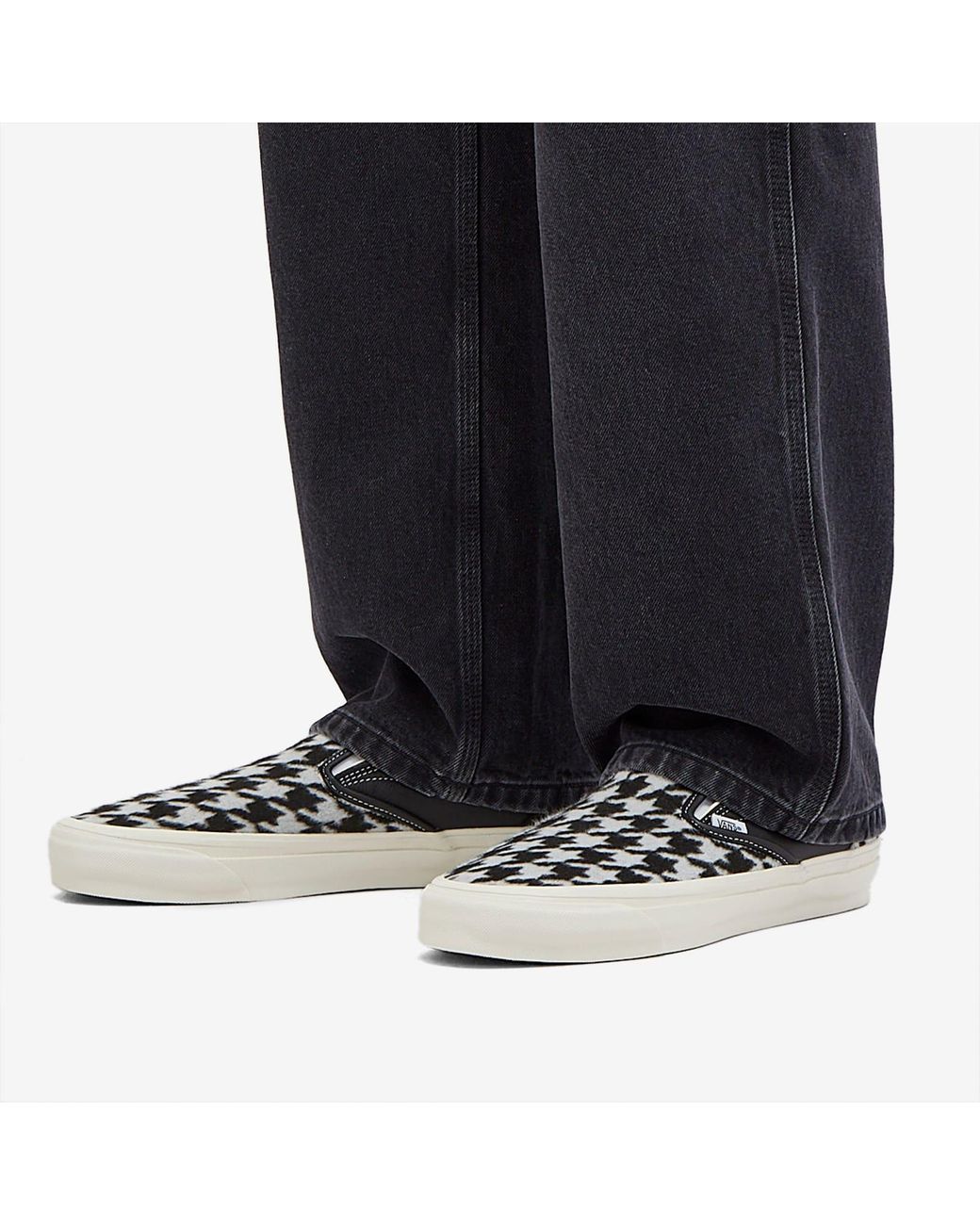 スニーカー VANS FW24 SLIP-ON REISSUE 98 (VN0007PJBKA1 BLACK) Sneaker Politics
