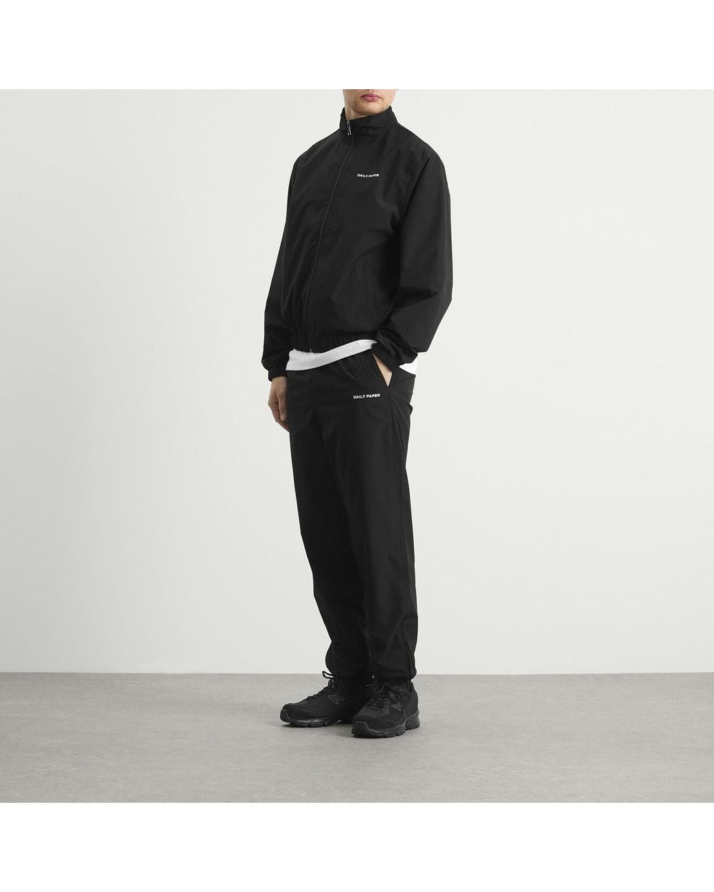 Daily Paper Black Eward Pants for men