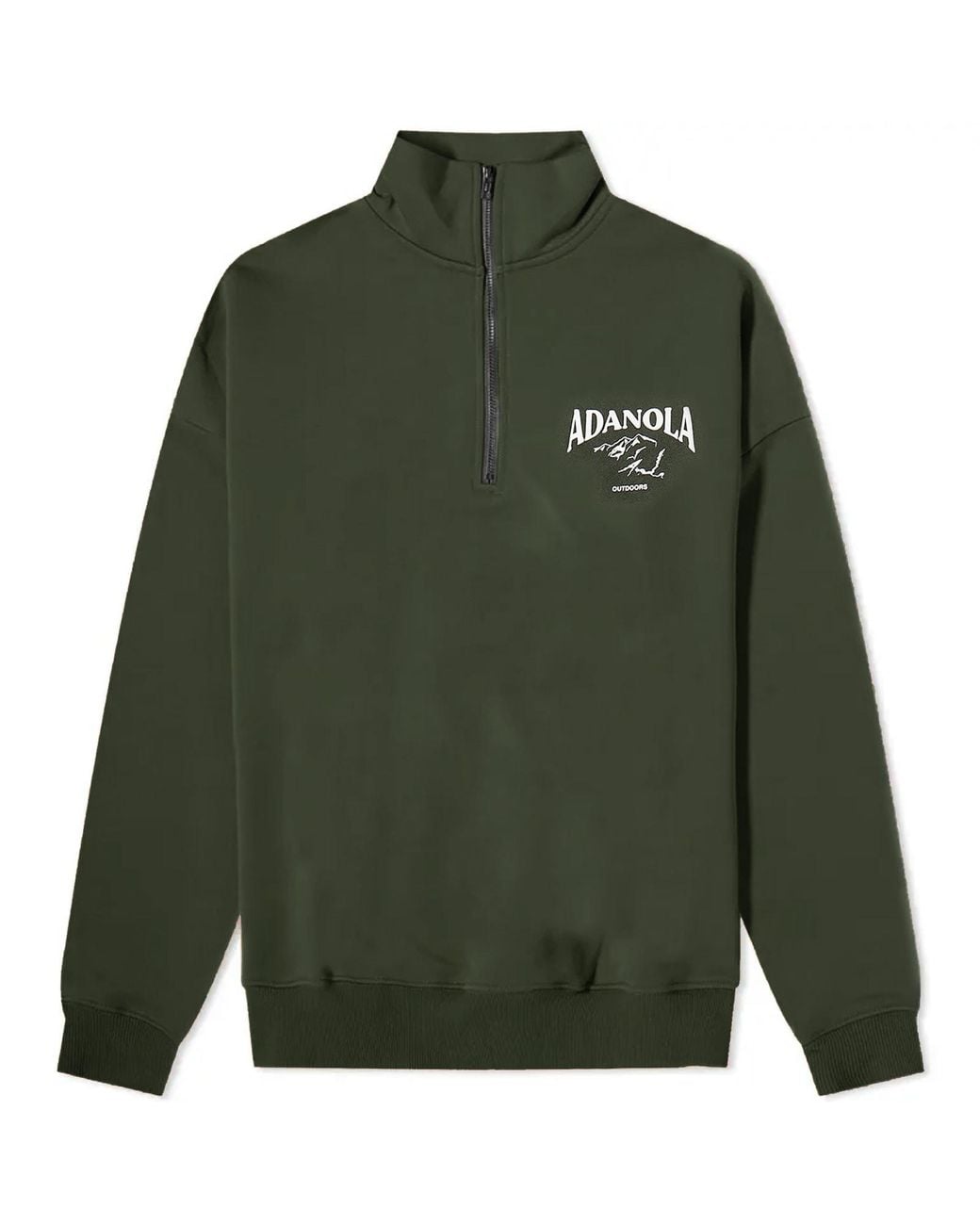Sweat pull vert Homme recyclé Made in France Edition limitée