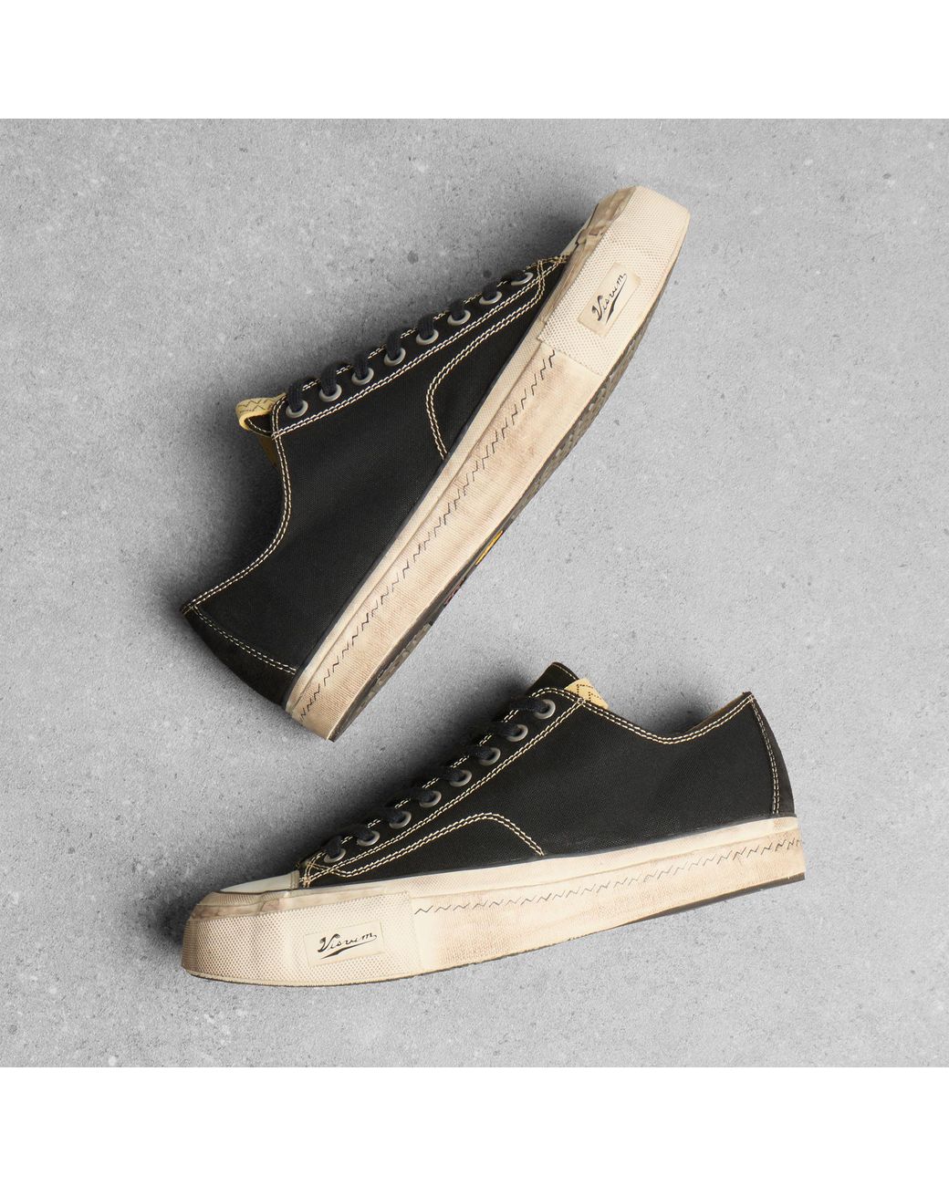 Visvim Black Skagway Lo G.Patten Sneakers for men