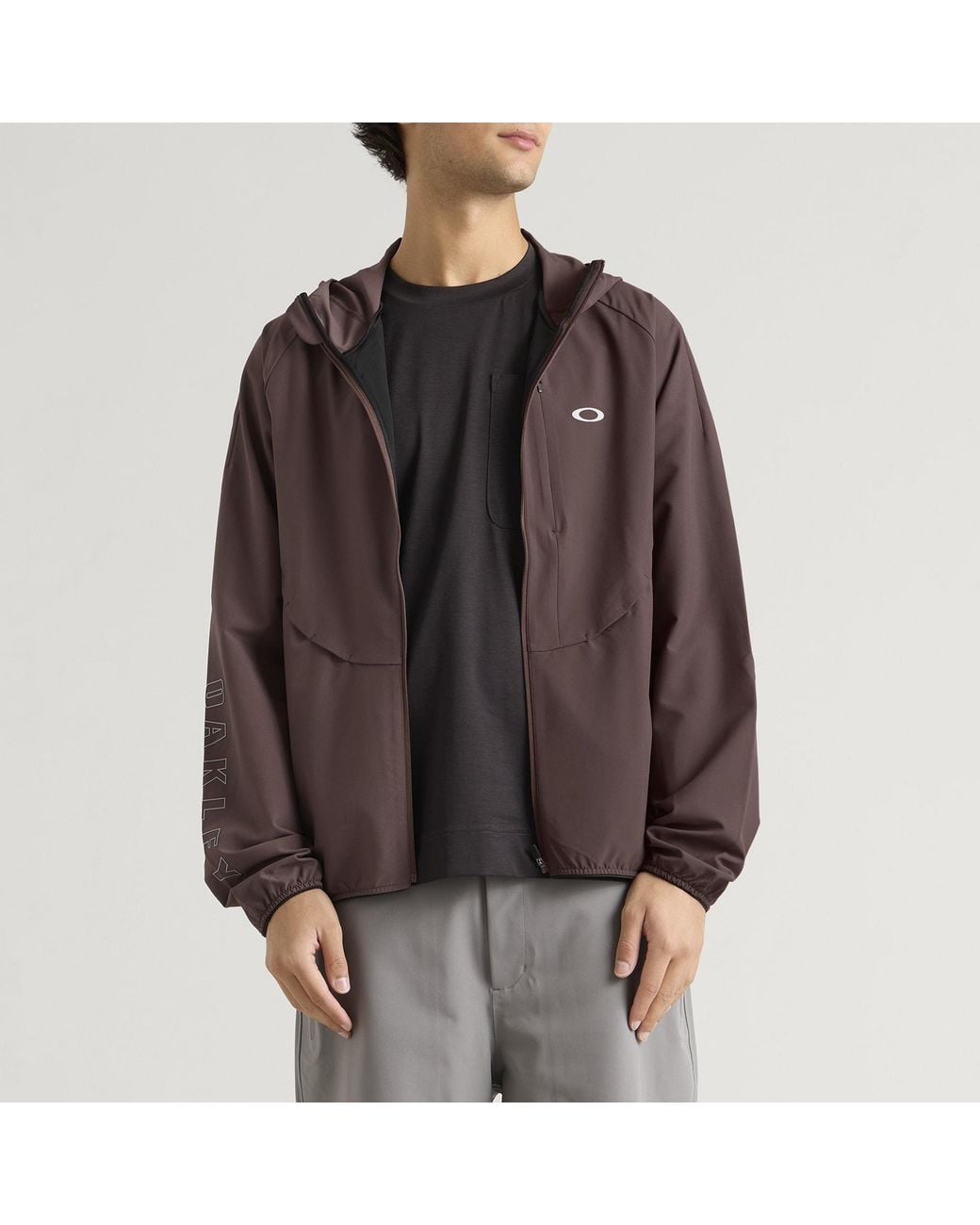 Oakley Brown Edge Force Active Jacket for men