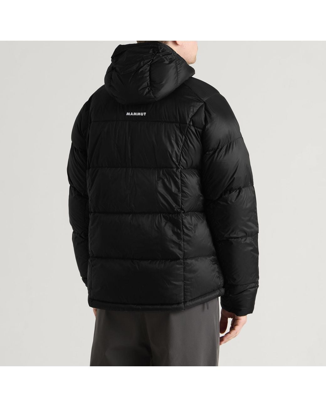 Mammut Black Glacier Glow Down Jacket for men