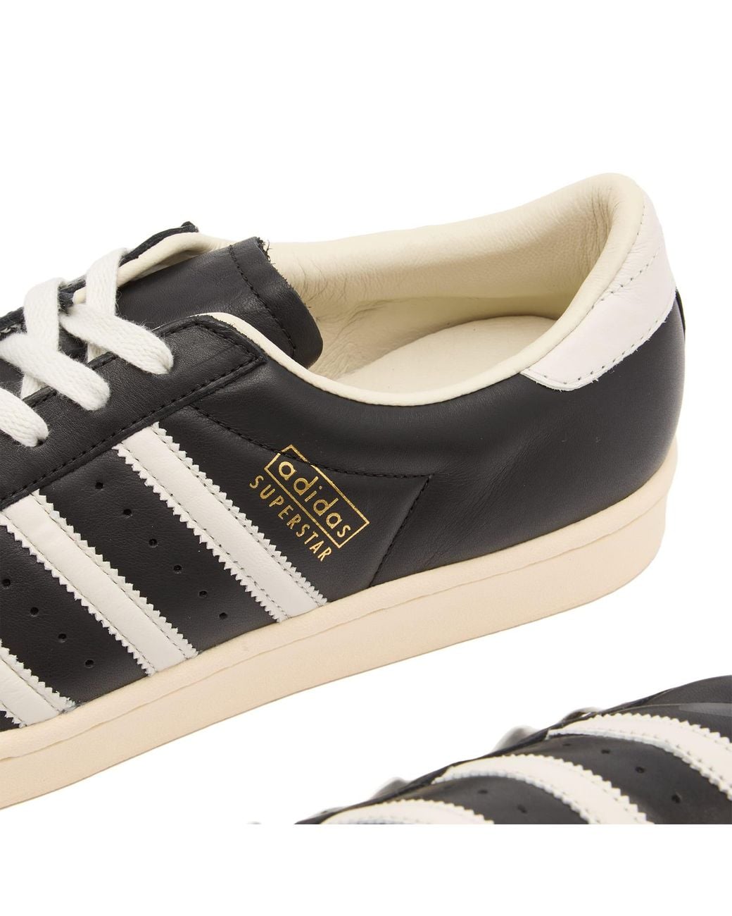Adidas Black Superstar Vintage
