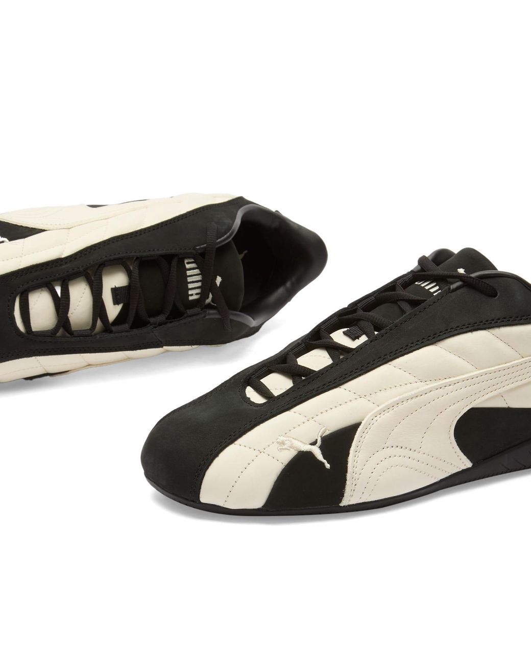 PUMA Brown Speedcat Plus Quilted Sneaker