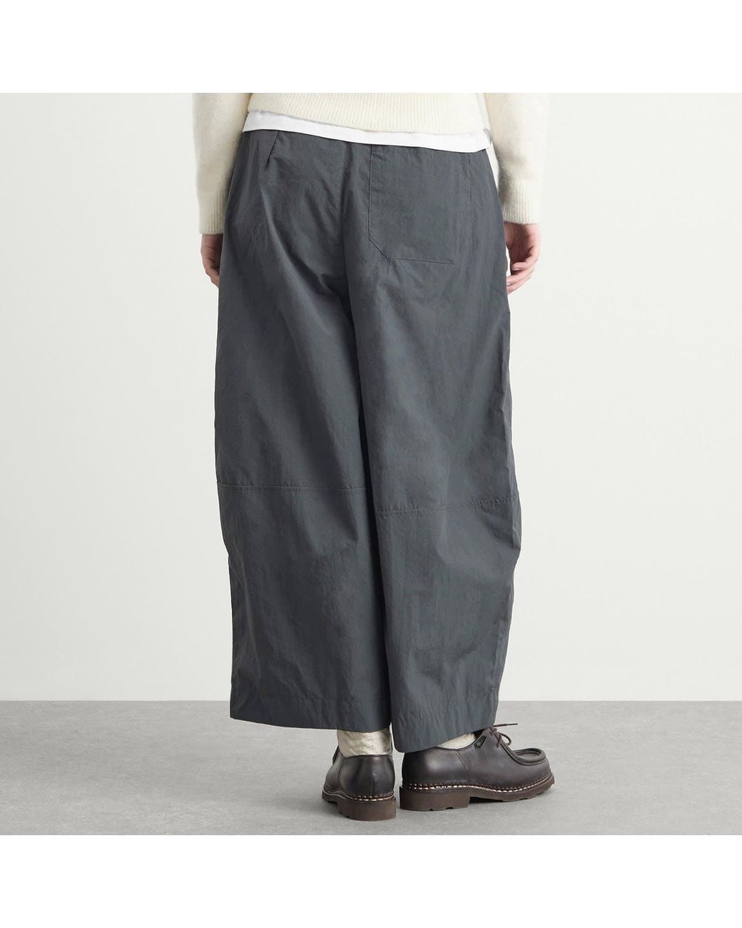 YMC Gray Deadbeat Nylon Trousers