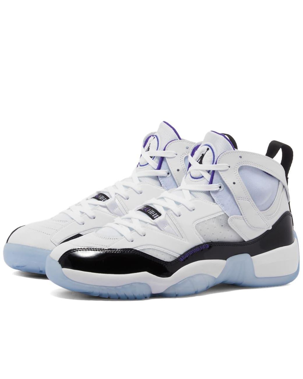 Nike Leather Air Jordan Jumpman Two Trey Sneakers in White for Men Lyst