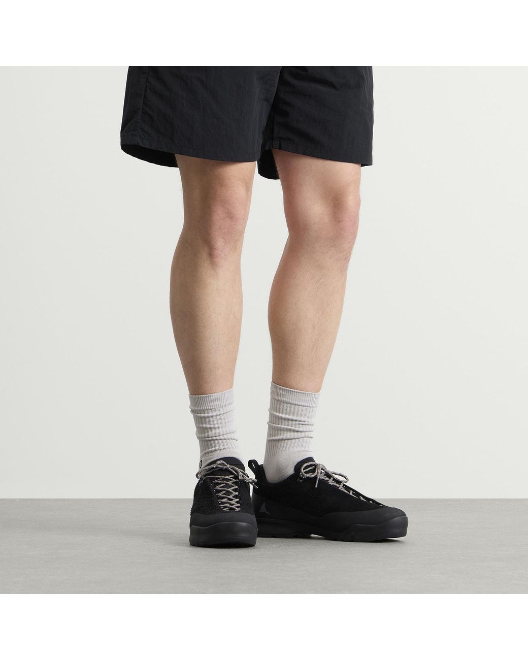 Roa Black Cingino Sneaker for men