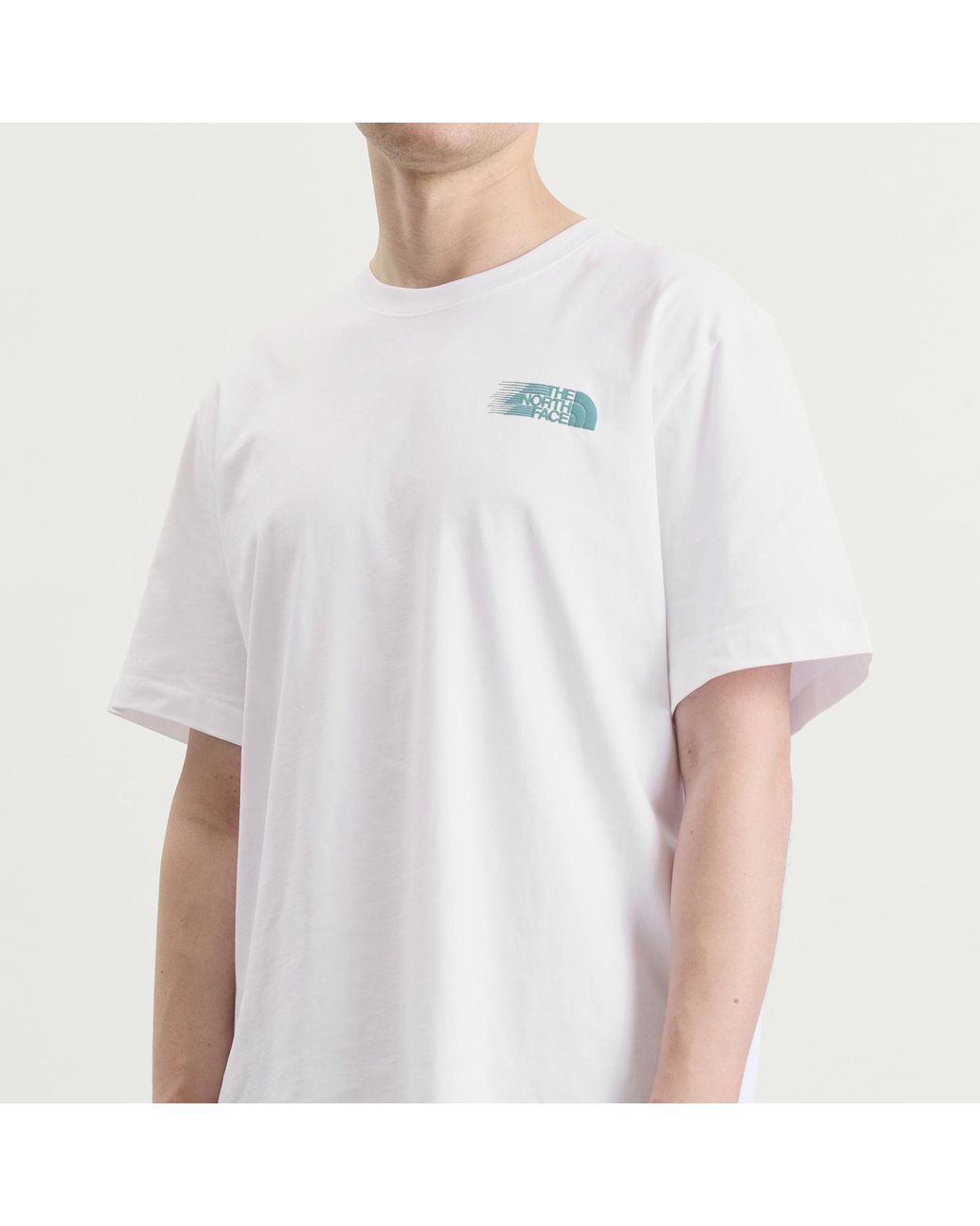 The North Face White Retro Trail Relaxed T-Shirt for men