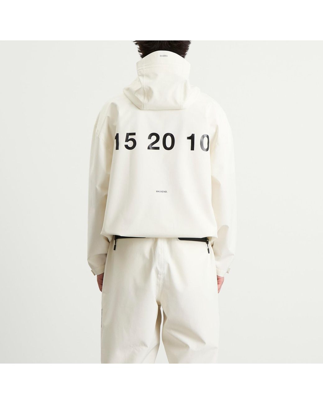 【新品未着用タグ付】 HYEON/backopencamisole whiteM MKI Miyuki-Zoku End. X 152010 Shell Jacket in Natural for Men