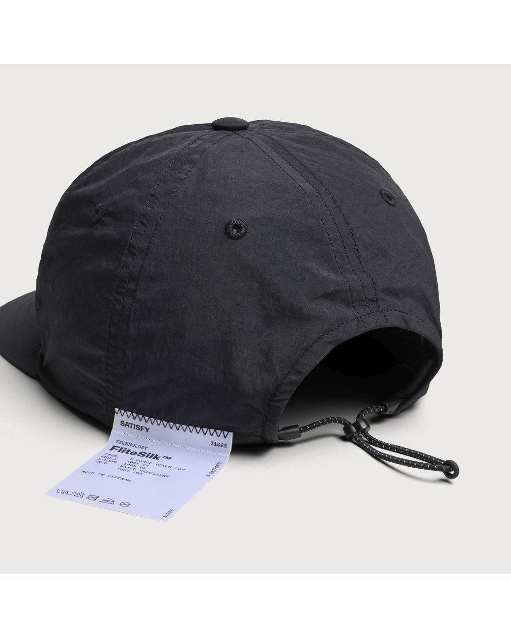 Satisfy Blue Flitesilk Snake Logo 5 Panel Pinch Cap for men